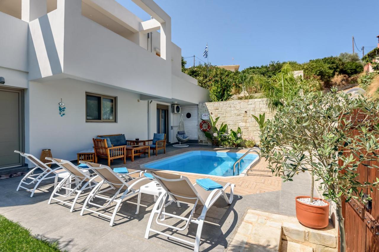 Villa Vasiliki Сталос Экстерьер фото